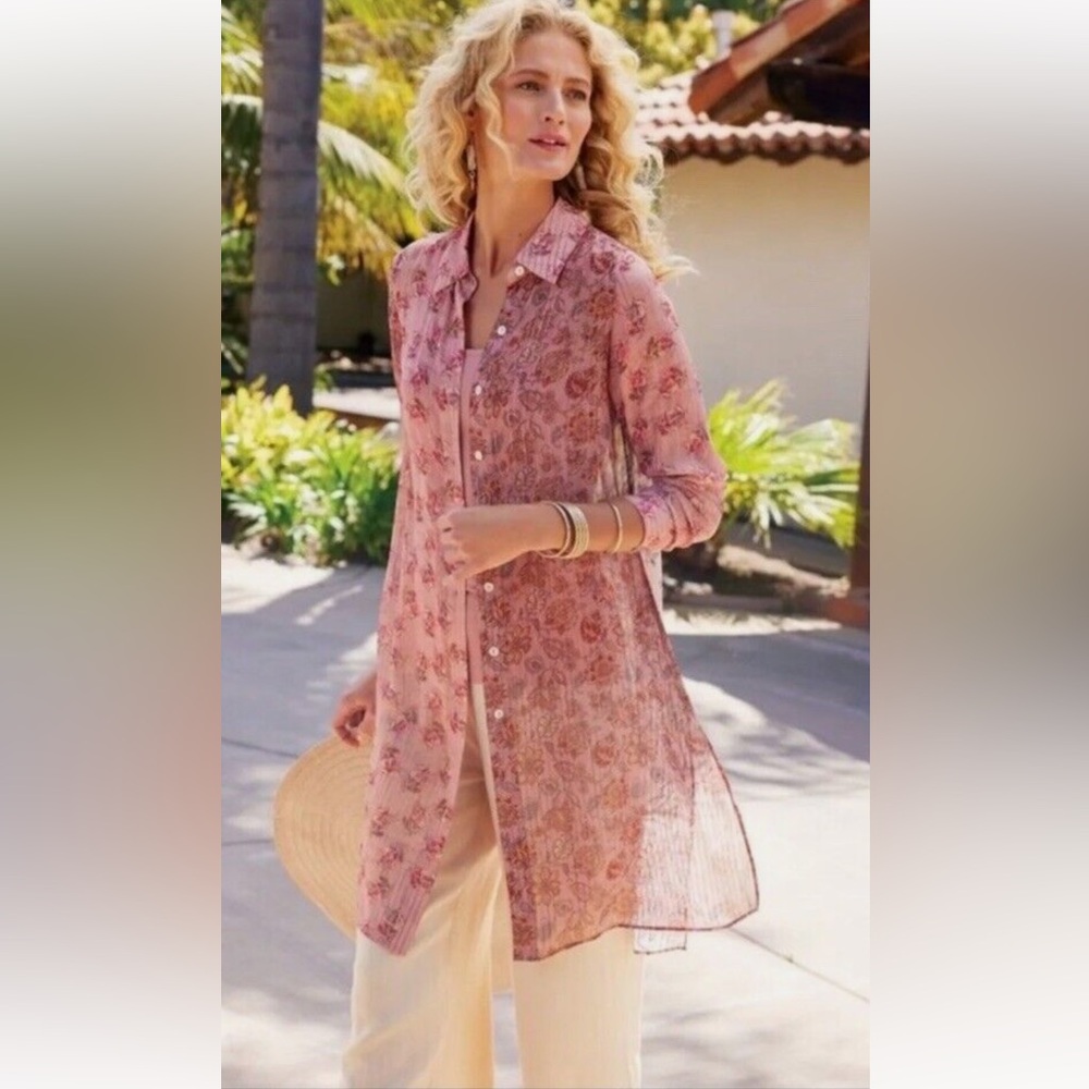 Soft Surroundings tunic and detachable tank